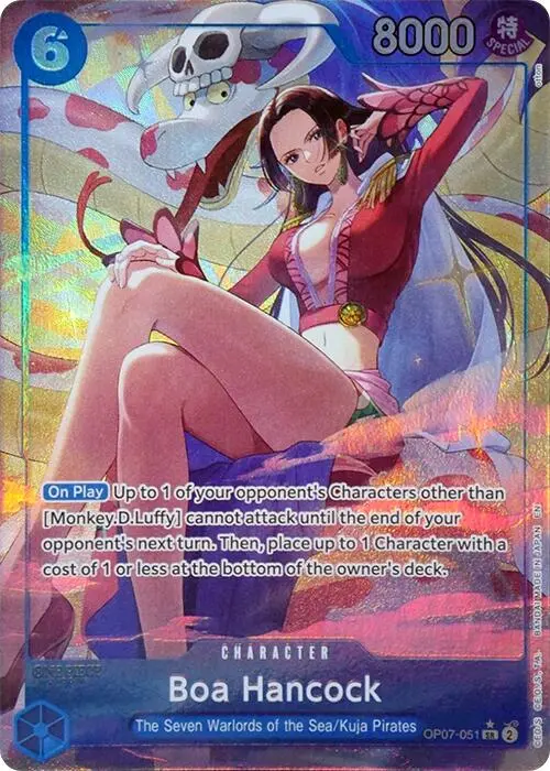 Boa Hancock (Seven Warlords Of The Sea Binder Set) (Alternate Art) [One Piece Promotion Cards] 1