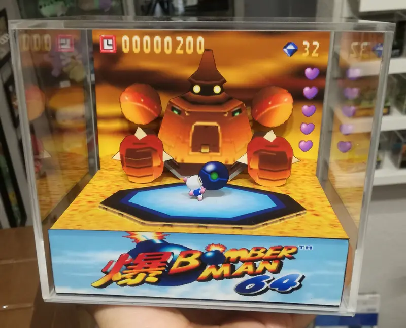 Bomberman 64 Cubic Diorama 2