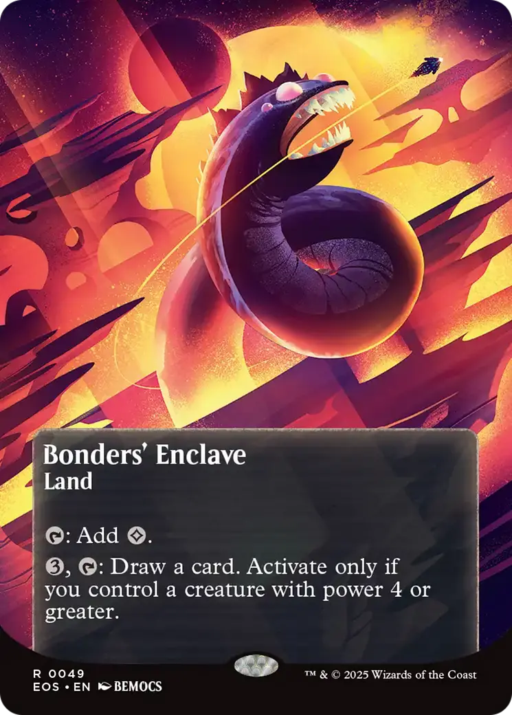 Bonders' Enclave (0046) (Borderless) [Edge Of Eternities: Stellar Sights] 1