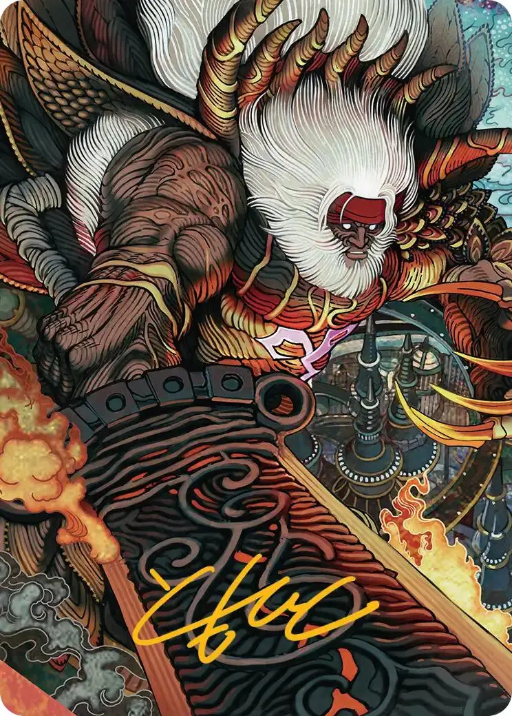Braska's Final Aeon Art Card (Gold-Stamped Signature) [Final Fantasy Art Series] 1