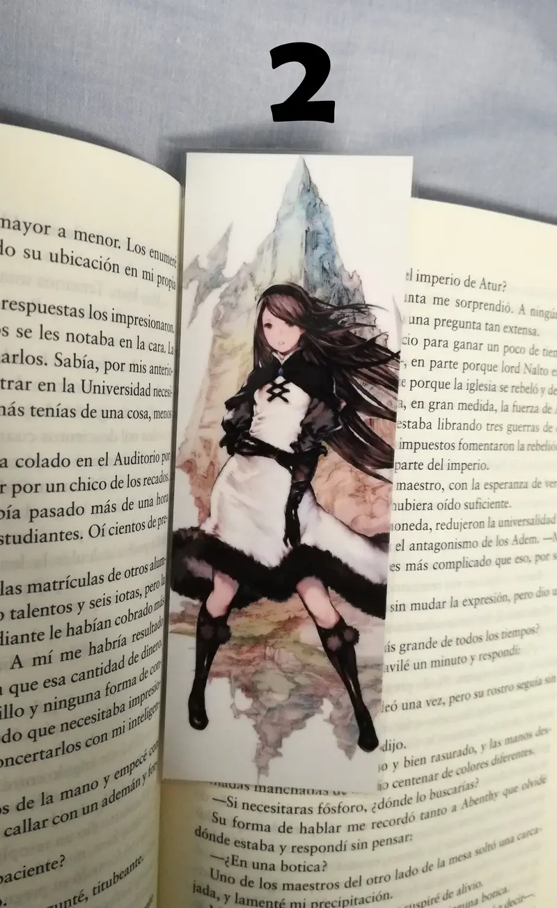 Bravely Default Bookmarks 4