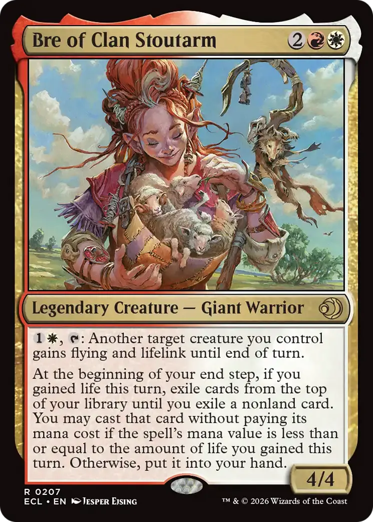 Bre Of Clan Stoutarm [Lorwyn Eclipsed] 1