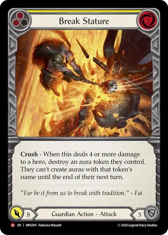 Break Stature [Mpg014] (Mastery Pack Guardian)  Rainbow Foil 1