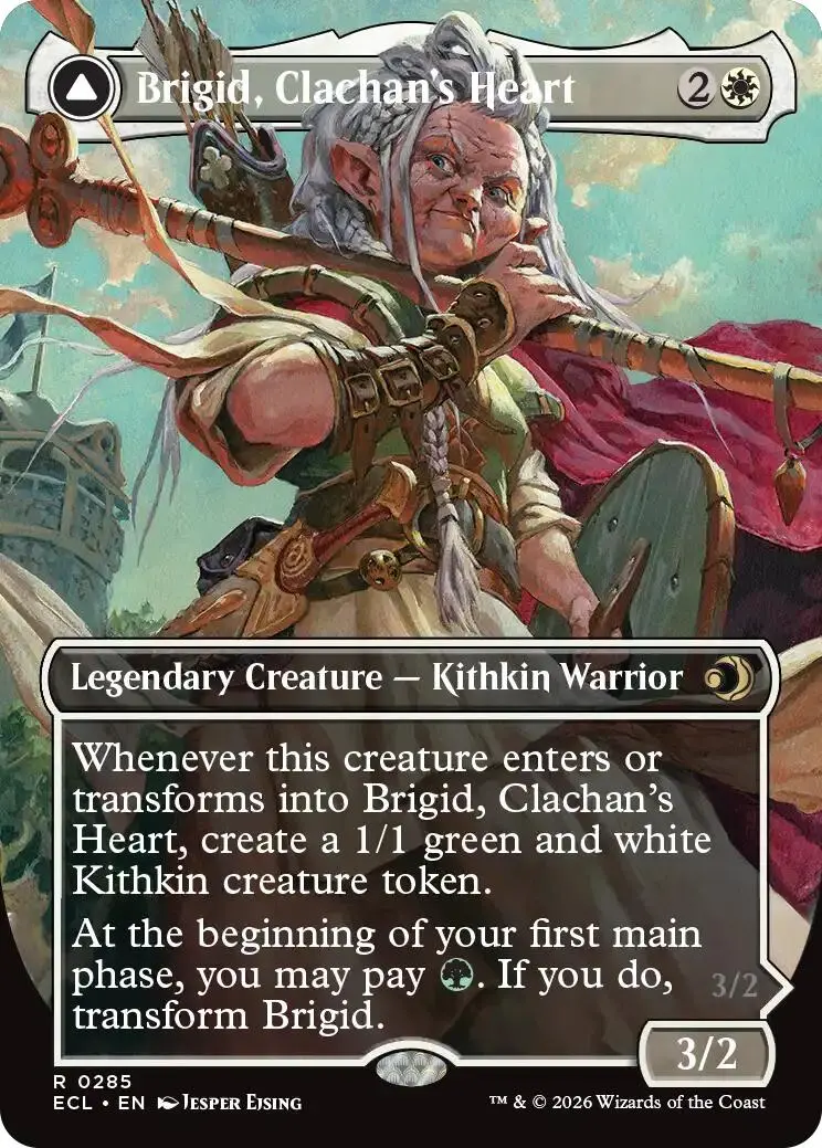 Brigid, Clachan's Heart (Borderless) [Lorwyn Eclipsed] 1