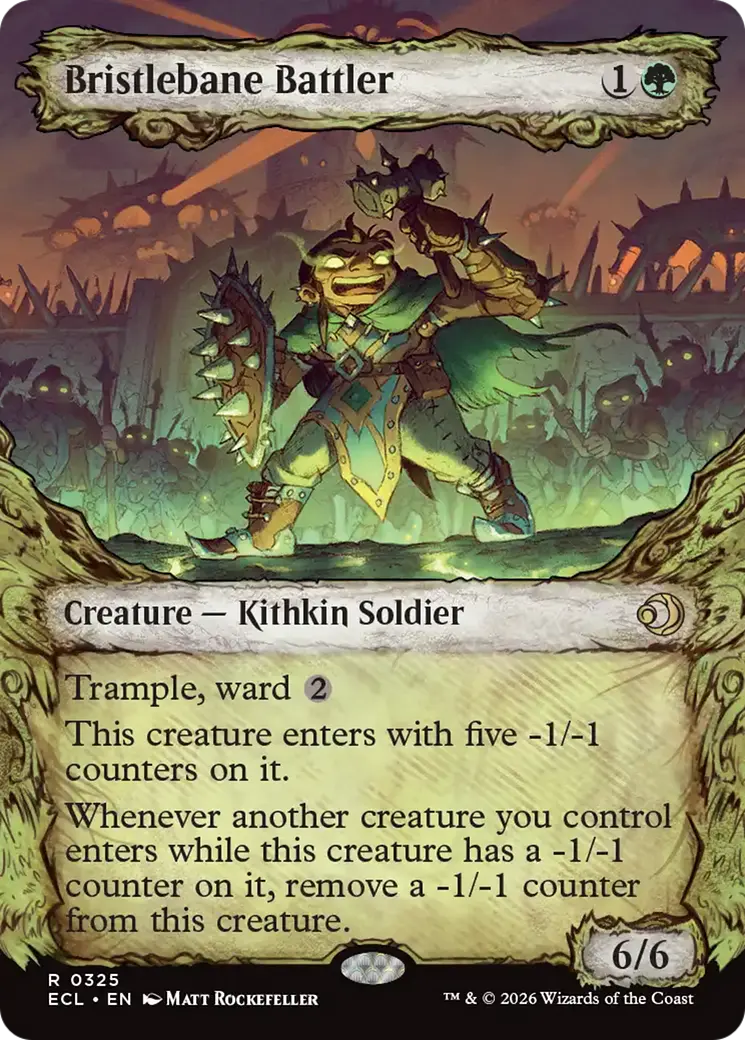 Bristlebane Battler (Showcase) [Lorwyn Eclipsed] 1