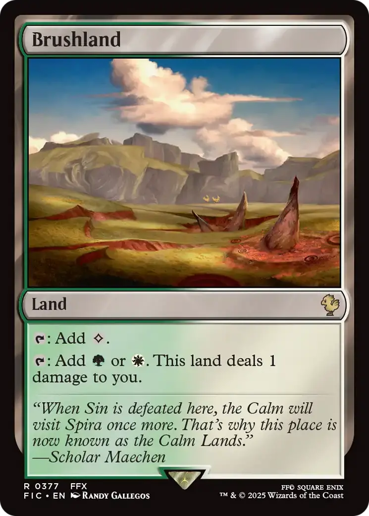 Brushland [Final Fantasy Commander] 1