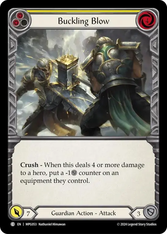 Buckling Blow (Yellow) [Mpg053] (Mastery Pack Guardian) 1