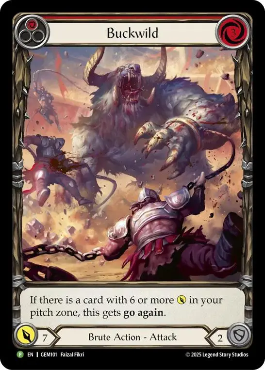 Buckwild [Gem101] (Gem Pack 3)  Rainbow Foil 1