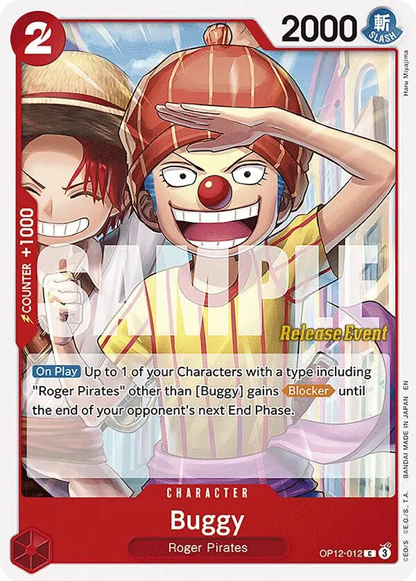 Buggy [Legacy Of The Master Release Event Cards] 1
