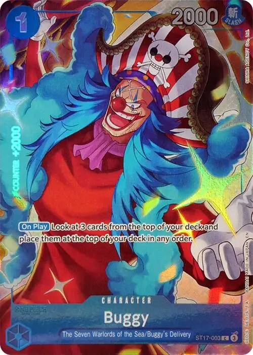 Buggy (Seven Warlords Of The Sea Binder Set) [One Piece Promotion Cards] 1