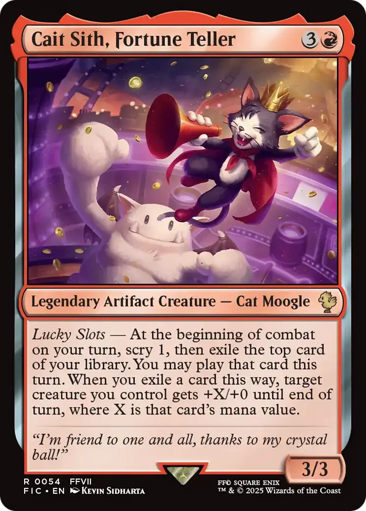 Cait Sith, Fortune Teller [Final Fantasy Commander] 1