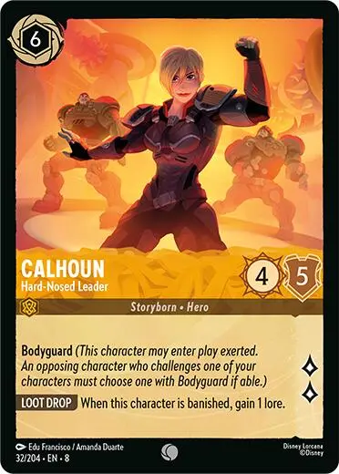 Calhoun - Hard-Nosed Leader (32/204) [Reign Of Jafar] 1