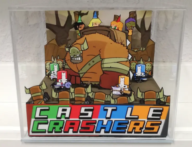 Castle Crashers Cubic Diorama 1