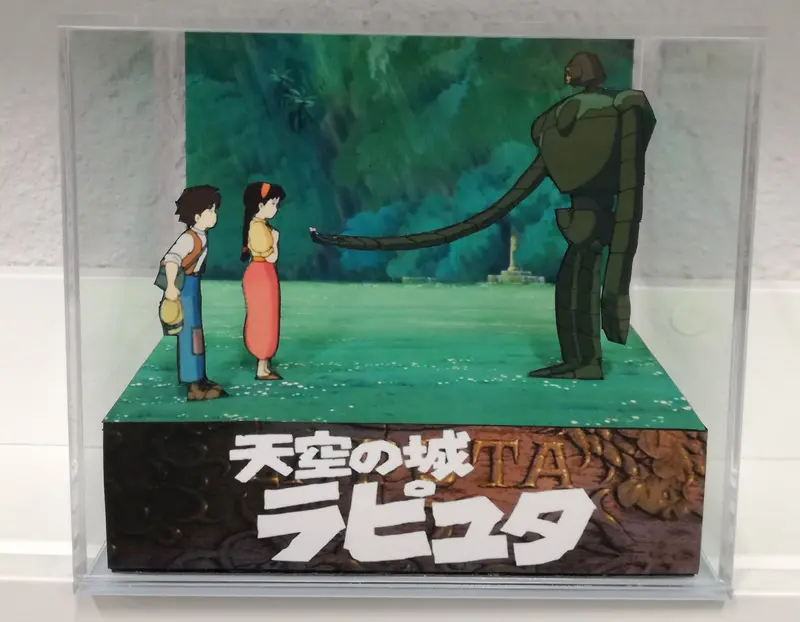 Castle In The Sky Cubic Diorama 1