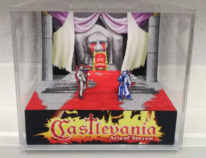 Castlevania Aria Of Sorrow Graham Cubic Diorama 1