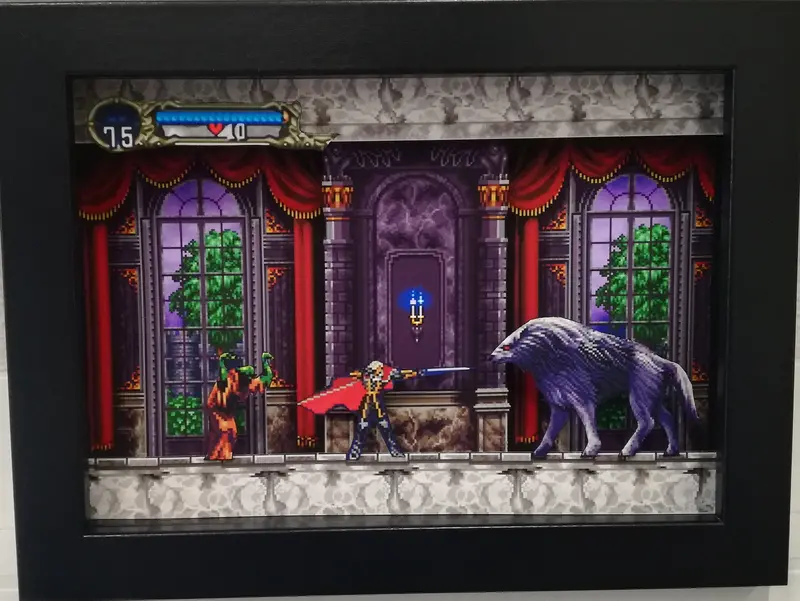 Castlevania Symphony Of The Night Diorama 1