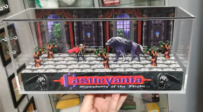 Castlevania Symphony Of The Night Panoramic Cube 2
