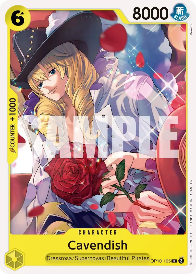 Cavendish (Op10-105) (Reprint) [Premium Booster -The Best- Vol. 2] 1