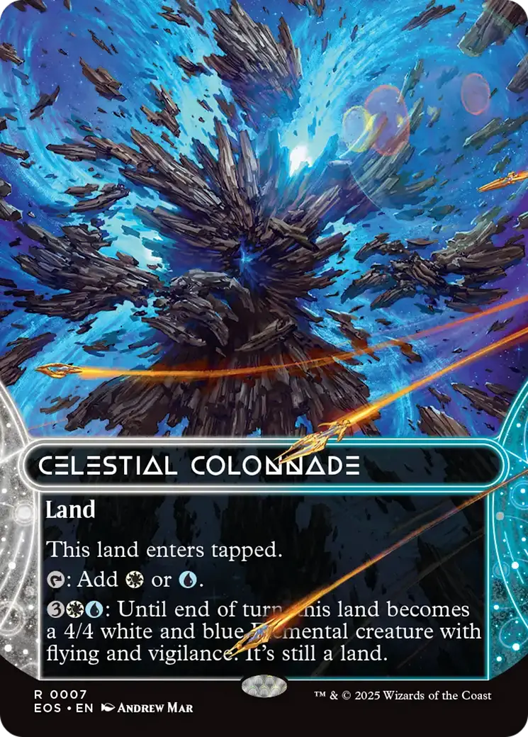 Celestial Colonnade (0007) (Borderless) [Edge Of Eternities: Stellar Sights] 1