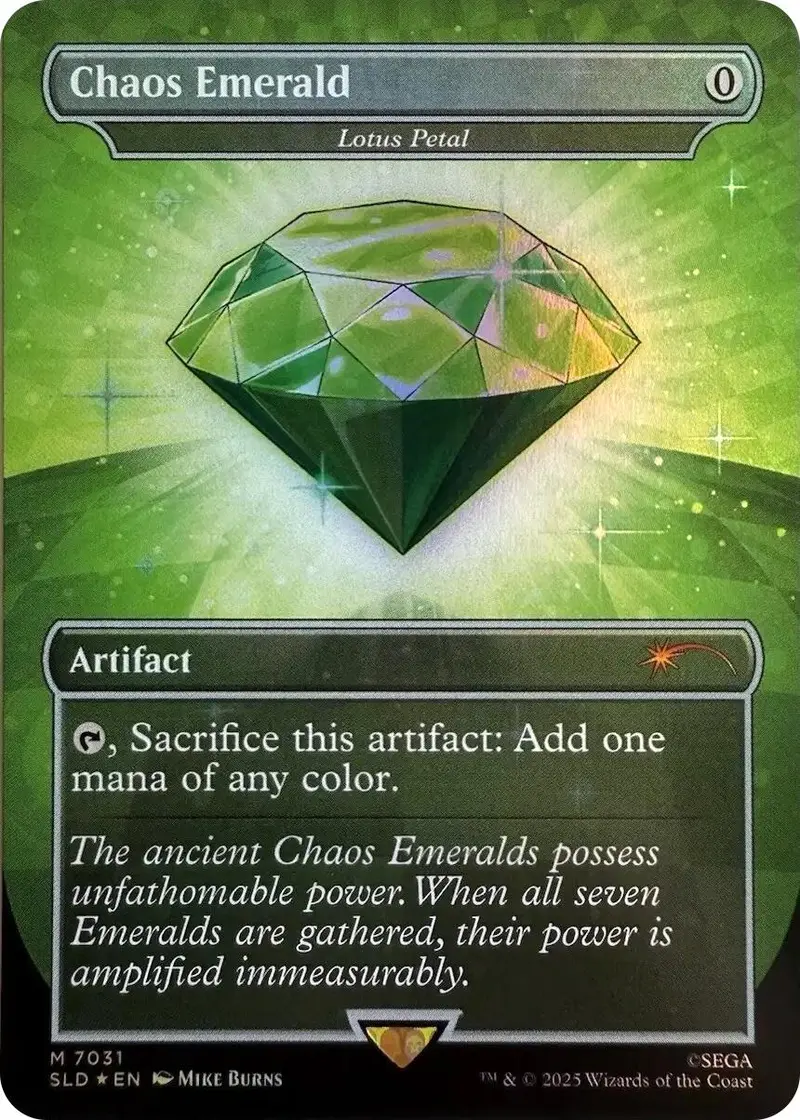 Chaos Emerald - Lotus Petal (7031) [Secret Lair Drop Series] 1
