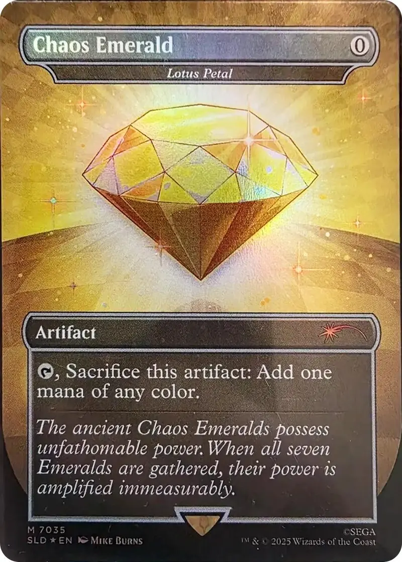 Chaos Emerald - Lotus Petal (7035) [Secret Lair Drop Series] 1
