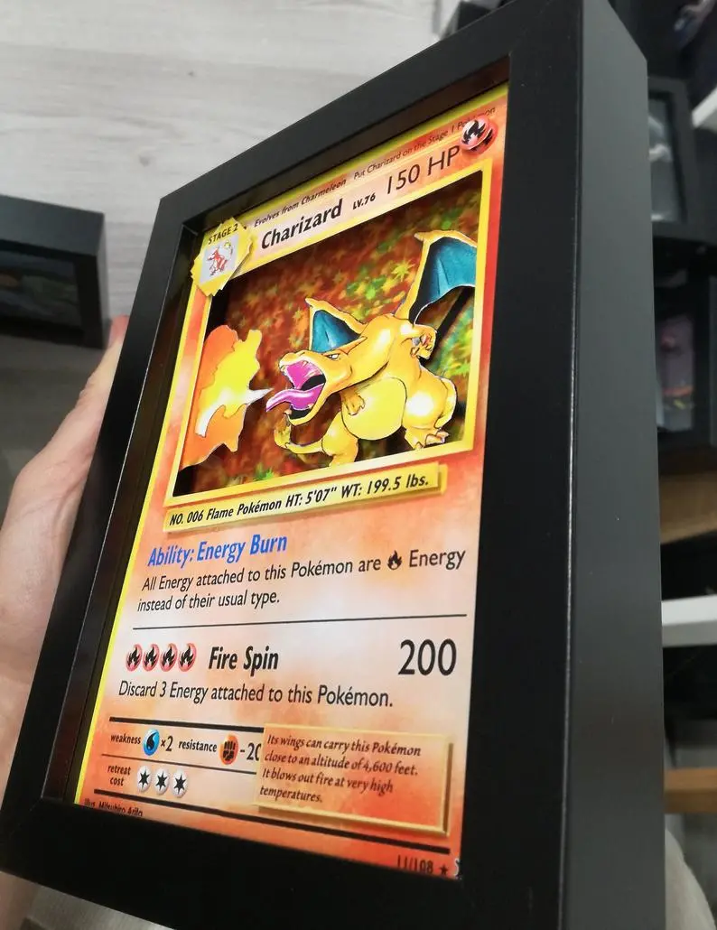 Charizard Card Diorama 2
