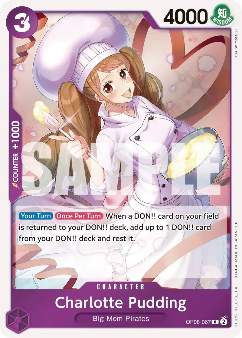 Charlotte Pudding (Op08-067) (Reprint) [Premium Booster -The Best- Vol. 2] 1