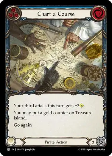 Chart A Course (Blue) [Sea175] (High Seas) 1