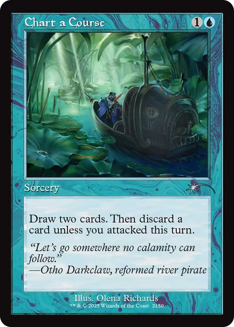 Chart A Course (Retro Frame) [Secret Lair Drop Series] 1