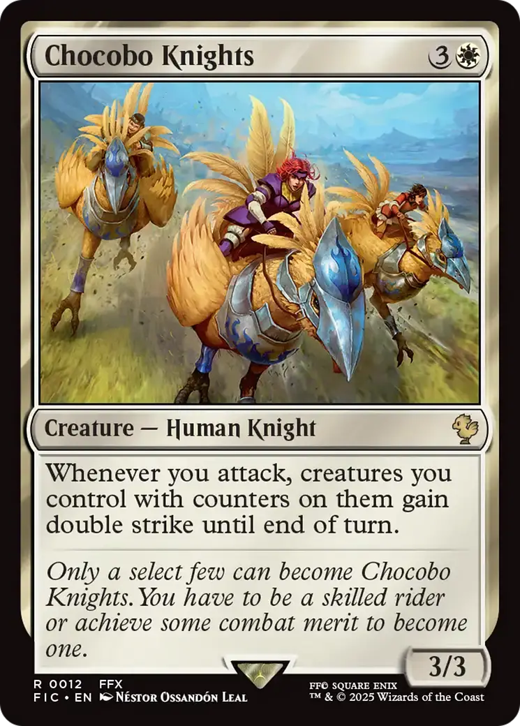 Chocobo Knights [Final Fantasy Commander] 1