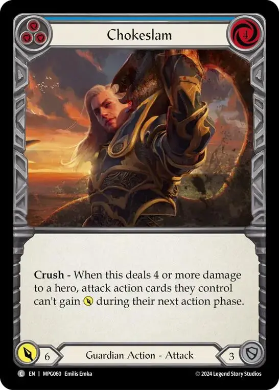 Chokeslam (Blue) [Mpg060] (Mastery Pack Guardian) 1