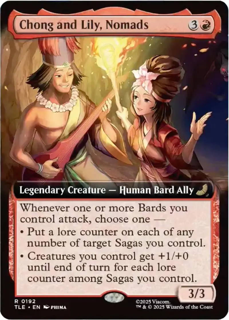 Chong And Lily, Nomads (Extended Art) [Avatar: The Last Airbender: Eternal-Legal] 1