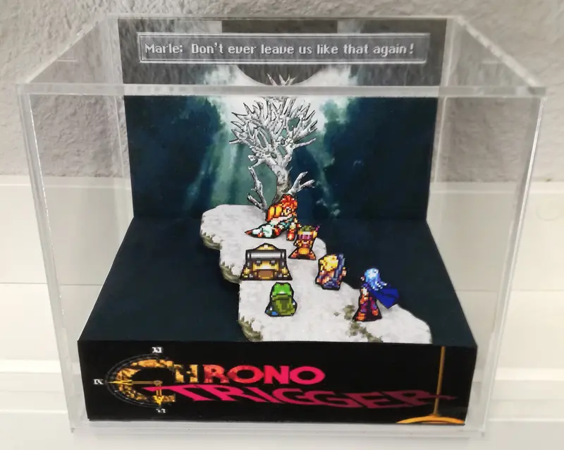 Chrono Trigger Chrono Returns Cubic Diorama 1