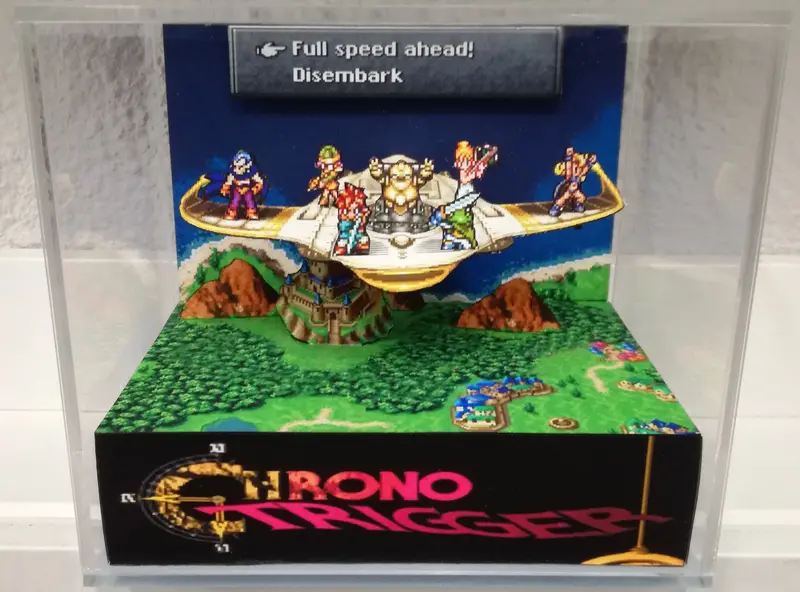 Chrono Trigger Epoch Cubic Diorama 1