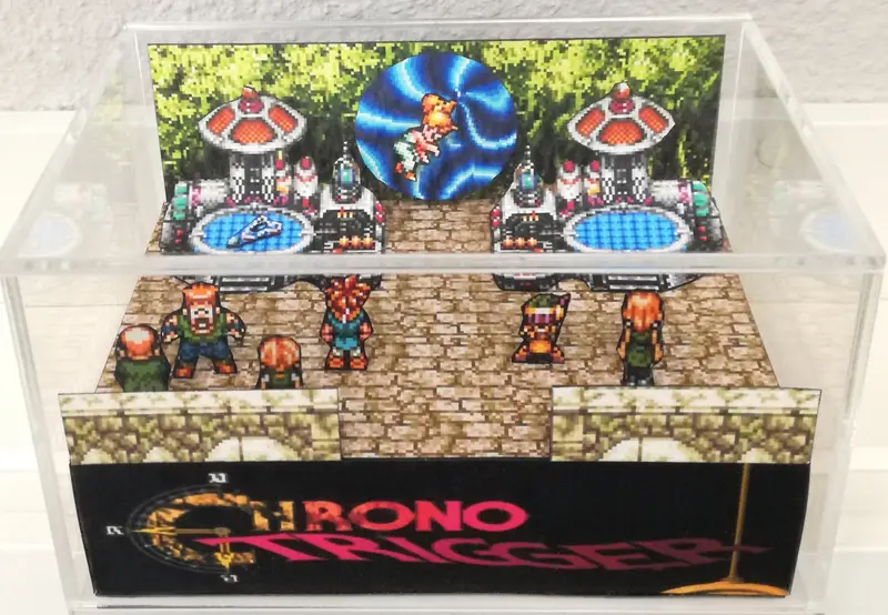 Chrono Trigger Millenial Fair Flat Cubic Diorama 1