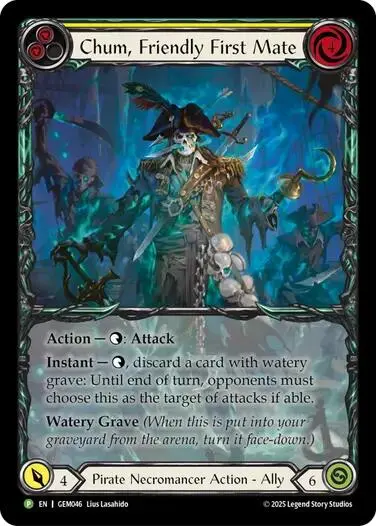 Chum, Friendly First Mate [Gem046] (Gem Pack 2)  Rainbow Foil 1