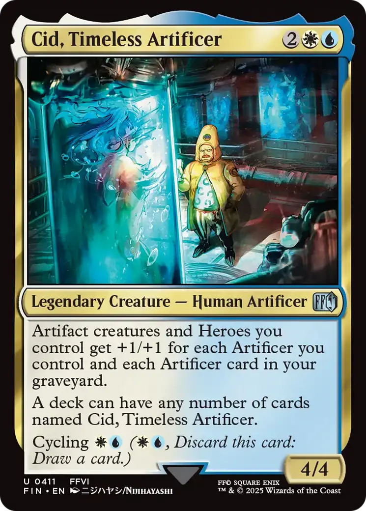 Cid, Timeless Artificer (0411) [Final Fantasy] 1