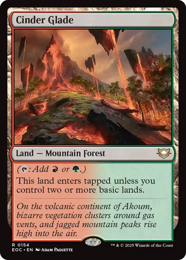 Cinder Glade [Edge Of Eternities Commander] 1