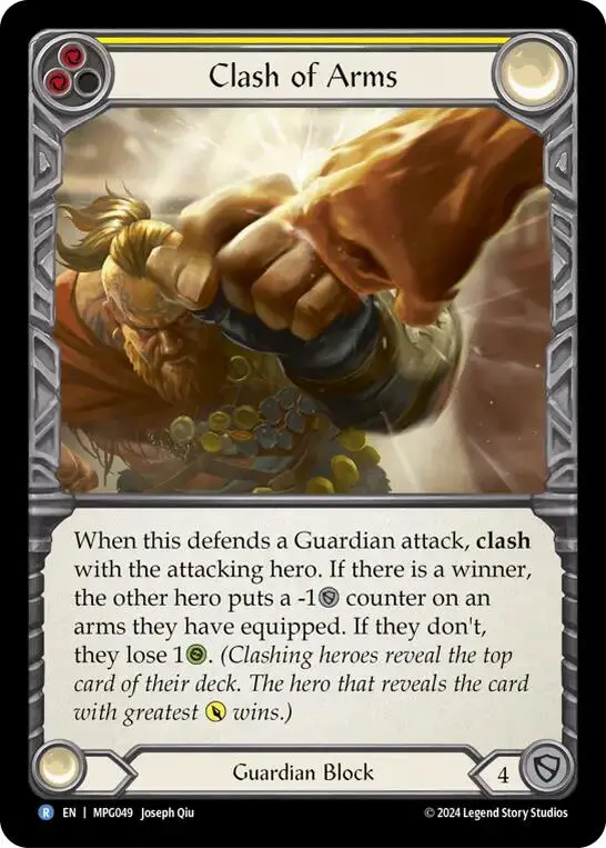 Clash Of Arms [Mpg049] (Mastery Pack Guardian)  Rainbow Foil 1