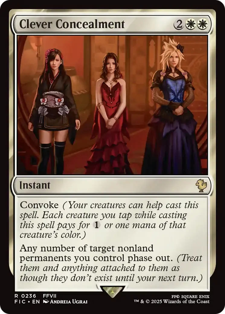 Clever Concealment [Final Fantasy Commander] 1