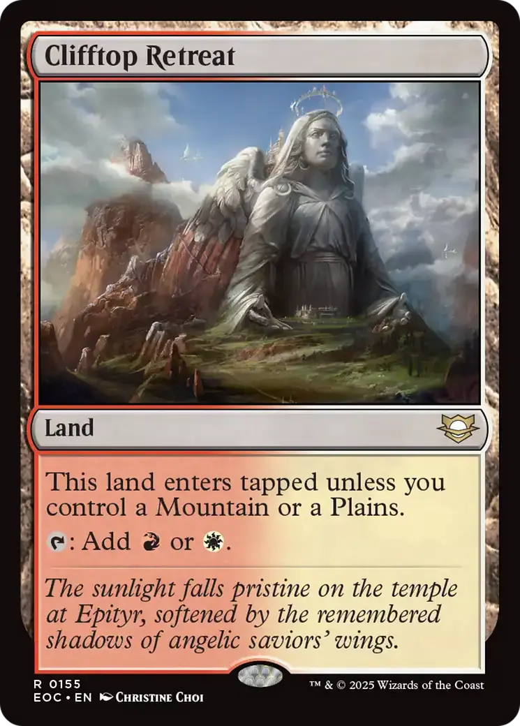 Clifftop Retreat [Edge Of Eternities Commander] 1