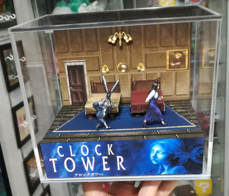 Clock Tower Cubic Diorama 2