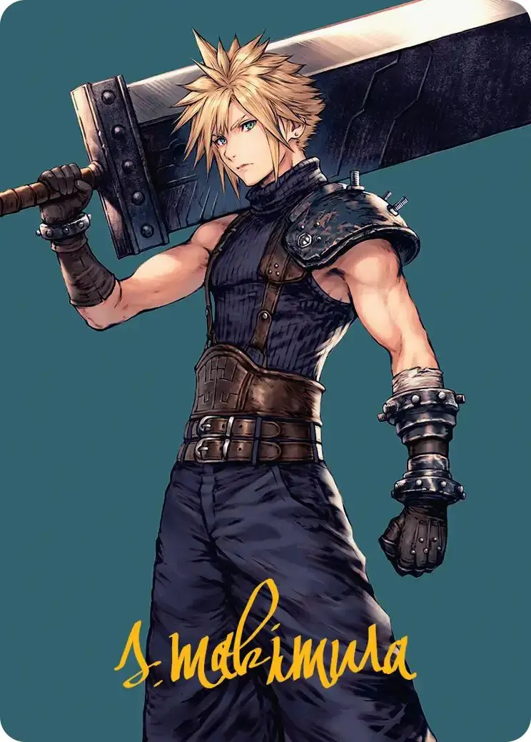 Cloud, Ex-Soldier Art Card (Gold-Stamped Signature) [Final Fantasy Art Series] 1