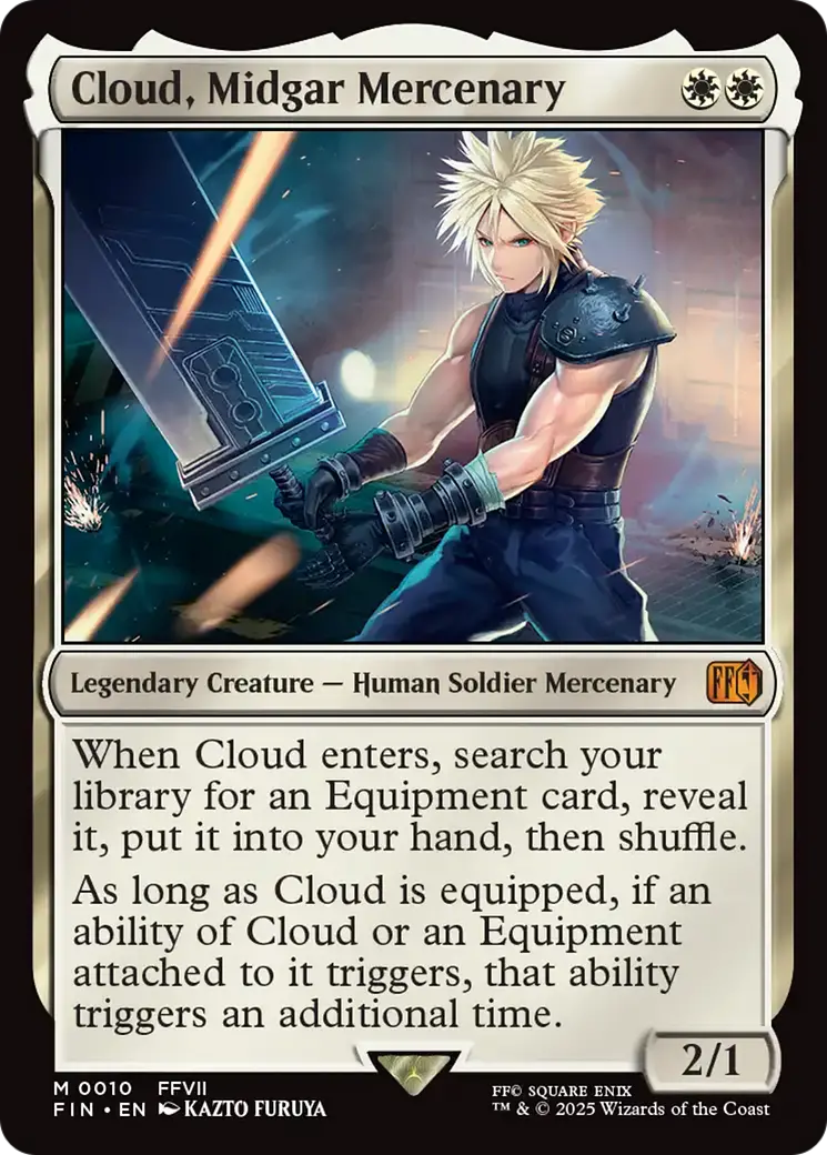 Cloud, Midgar Mercenary [Final Fantasy] 1