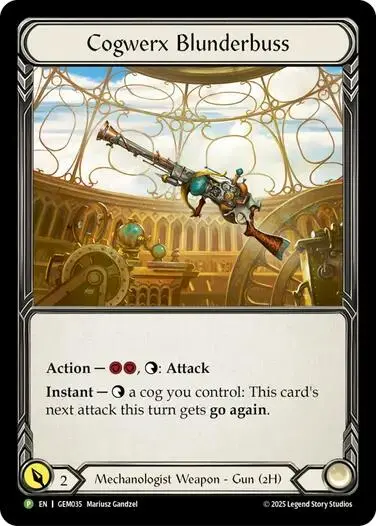 Cogwerx Blunderbuss [Gem035] (Gem Pack 2)  Cold Foil 1