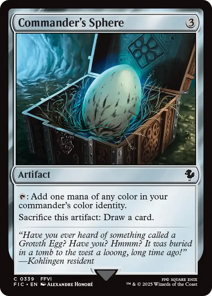 Commander's Sphere [Final Fantasy Commander] 1