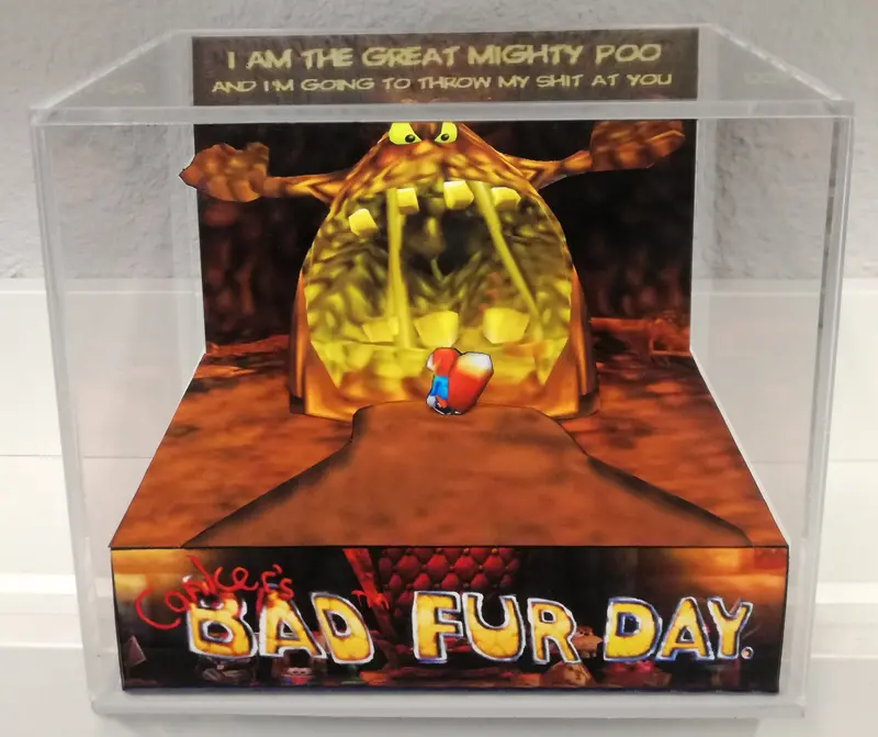 Conker´S Bad Fur Day Cubic Diorama 1