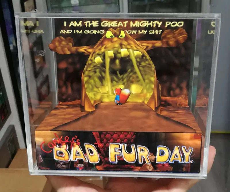 Conker´S Bad Fur Day Cubic Diorama 2