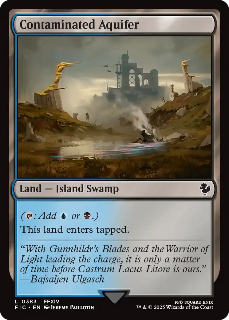 Contaminated Aquifer [Final Fantasy Commander] 1