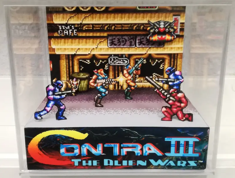 Contra Iii Cubic Diorama 1